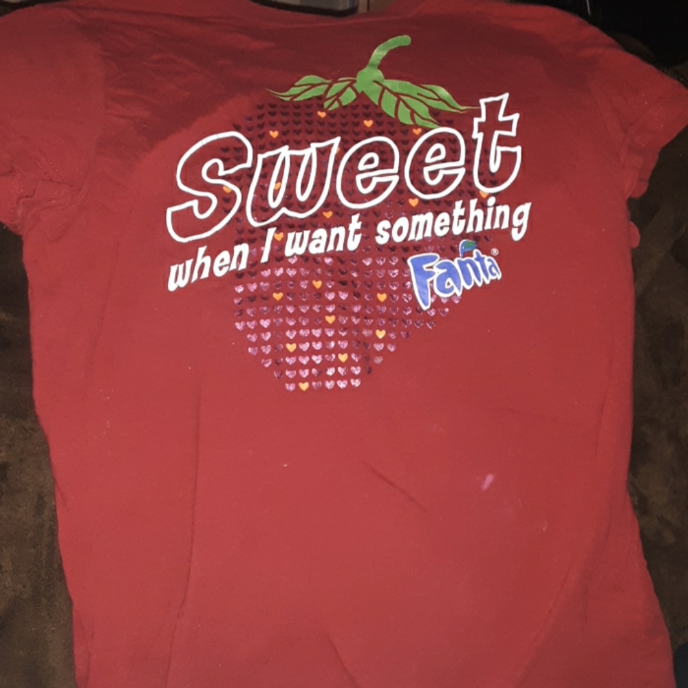 Red Strawberry Fanta Shirt